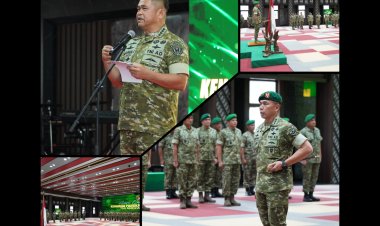 Kasad Maruli Pimpin Kenaikan Pangkat 47 Pati TNI AD