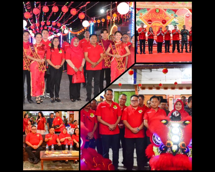 Festival Lampion Imlek 2026 Selatpanjang Meriah, Bupati Asmar: Simbol Toleransi dan Penggerak Ekonomi