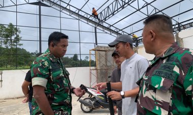 Dandim Wonogiri Tinjau Pembangunan KDKMP Bubakan Girimarto