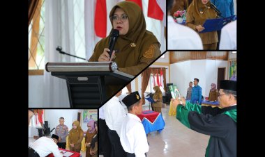 Bupati Siak Afni Lantik PAW Bapekam Sabak Auh, Tekankan Disiplin Pemimpin