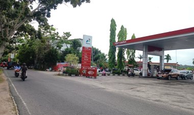 Distribusi BBM Bengkalis Kembali Normal, Antrean SPBU Hilang