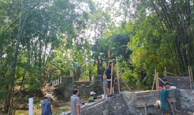 Progres Jembatan Beton Garuda Sambeng Boyolali Capai Tahap Struktur Utama