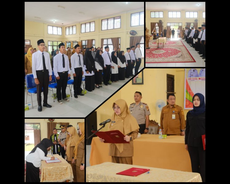 Bupati Siak Lantik 11 PAW Bapekam, Tekankan Sinergi dan Pengawasan