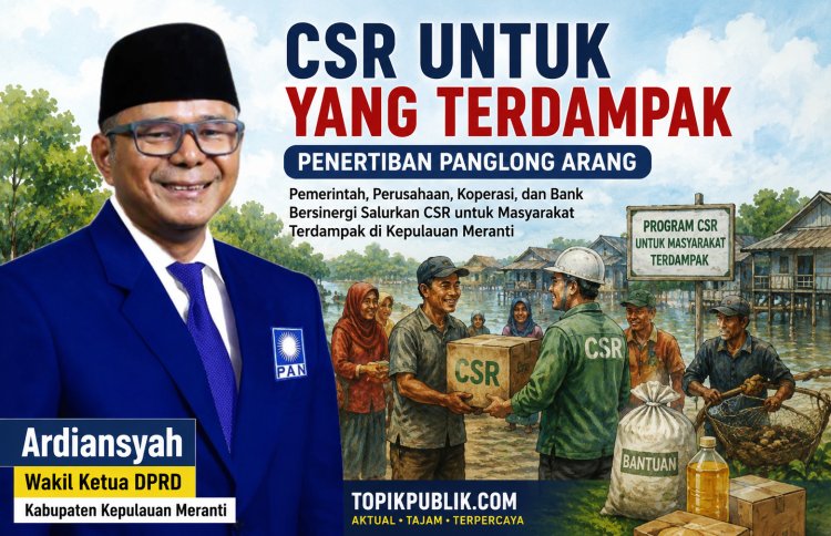 Waka DPRD Meranti Minta Pengusaha Arang Taat Hukum, CSR Bantu Warga Terdampak