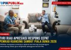Sambut Piala Dunia 2026, TVRI Riau Puji Respons Cepat Pemkab Kuansing