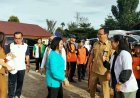 Dalam Gerakan Aksi Bergizi Di SMP Negeri 2 Siempat Nempu Hulu, Ketua TP PKK Dairi Turut Menghadiri