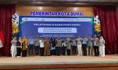 Pemko Dumai Apresiasi Sinarmas–Tzu Chi, Pelatihan Kader Posyandu Dukung Percepatan Penurunan Stunting