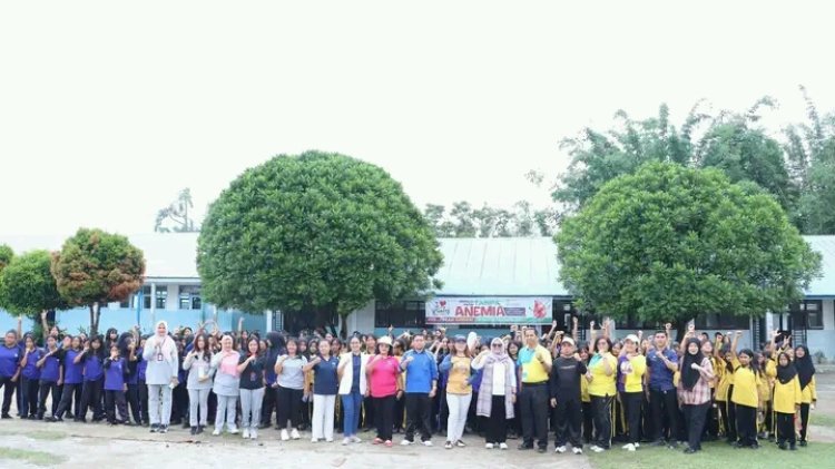 Pemkap Dairi Adakan Kegiatan Gerakan Aksi Bergizi Di SMP Negeri 2 Sidikalang