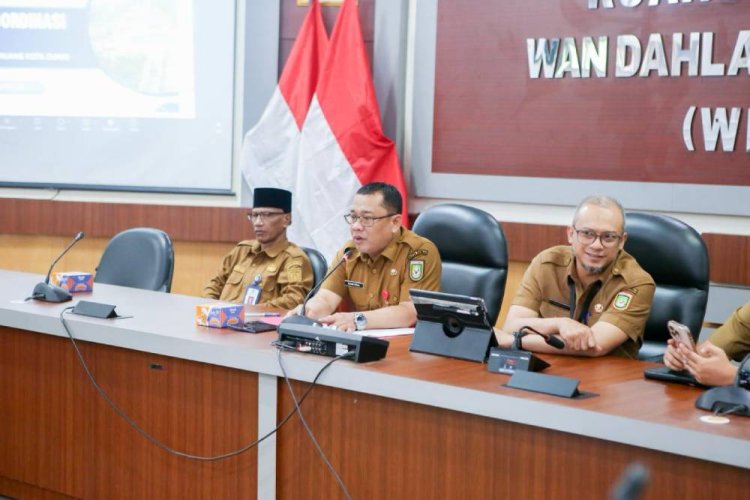 Sekda Fahmi Rizal Pimpin Rakor FPR Dumai 2026, Bahas Revisi RTRW dan RDTR