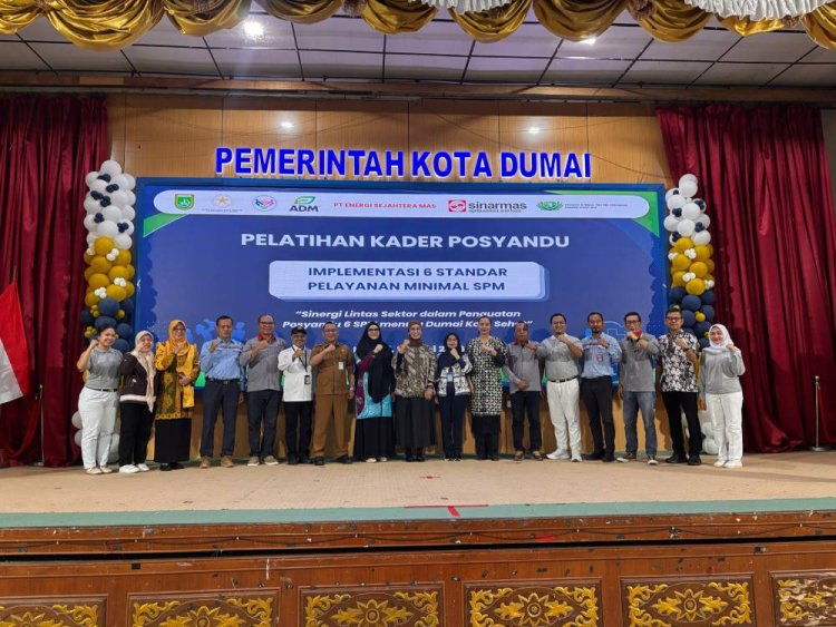Pemko Dumai Apresiasi Sinarmas–Tzu Chi, Pelatihan Kader Posyandu Dukung Percepatan Penurunan Stunting